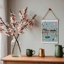 Charger l'image dans la galerie, Lille - Affiche illustrée 1 - Format A3