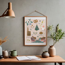 Charger l'image dans la galerie, Strasbourg - Affiche illustrée 1 - Format A3