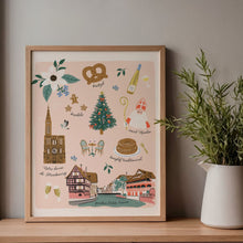 Charger l'image dans la galerie, Strasbourg - Affiche illustrée 1 - Format A3
