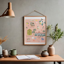 Charger l'image dans la galerie, Nice - Affiche illustrée 1 - Format A3