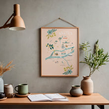 Charger l'image dans la galerie, Nantes - Affiche illustrée 2 - Format A3