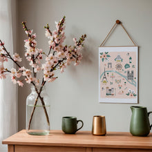 Charger l'image dans la galerie, Paris - Affiche illustrée 1 - Format A3