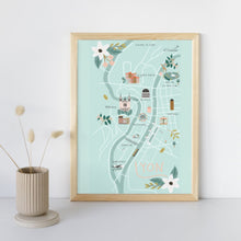 Charger l'image dans la galerie, Lyon - Affiche illustrée 2 - Format A3