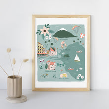 Charger l'image dans la galerie, Annecy - Affiche illustrée 1 – Format A3