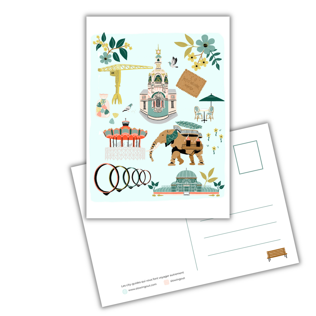 Nantes - Carte postale