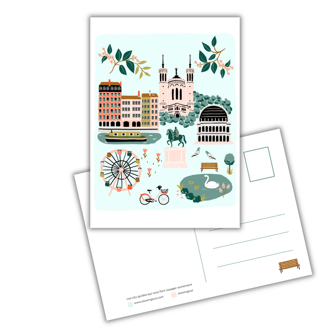 Lyon - Carte postale