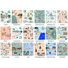 Charger l&#39;image dans la galerie, Annecy - Affiche illustrée 1 – Format A3
