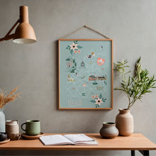 Charger l&#39;image dans la galerie, Lille - Affiche illustrée 2 - Format A3
