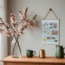 Charger l&#39;image dans la galerie, Rennes - Affiche illustrée 1 - Format A3
