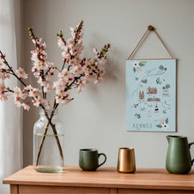 Charger l&#39;image dans la galerie, Rennes - Affiche illustrée 2 - Format A3
