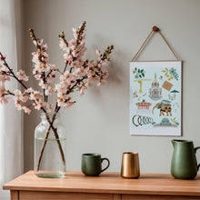 Charger l&#39;image dans la galerie, Nantes - Affiche illustrée 1 - Format A3
