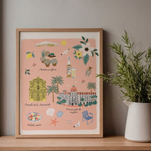 Charger l&#39;image dans la galerie, Nice - Affiche illustrée 1 - Format A3
