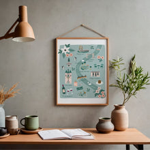 Charger l&#39;image dans la galerie, Bordeaux - Affiche illustrée 1 - Format A3
