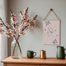 Charger l&#39;image dans la galerie, Paris - Affiche illustrée 2 - Format A3
