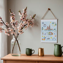 Charger l&#39;image dans la galerie, Marseille - Affiche illustrée 1 - Format A3
