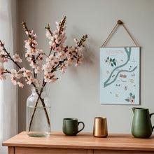 Charger l&#39;image dans la galerie, Avignon - Affiche illustrée 2 - Format A3
