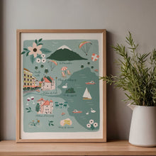 Charger l&#39;image dans la galerie, Annecy - Affiche illustrée 1 – Format A3
