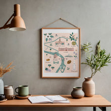 Charger l&#39;image dans la galerie, Toulouse - Affiche illustrée 1 - Format A3
